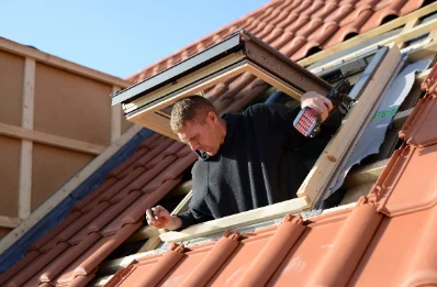Pose de fenêtres de toit Velux à Cauffry
